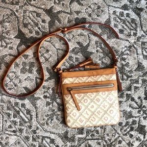 Dooney and Bourke letter carrier crossbody
